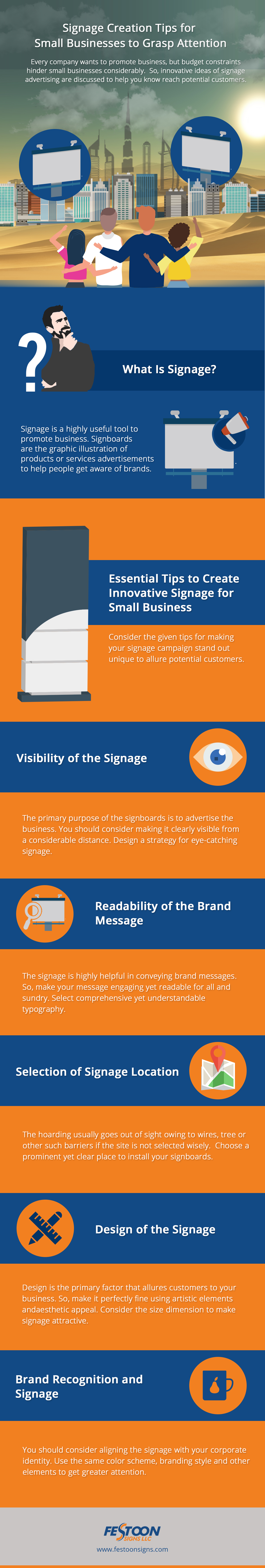 Signage Creation Tips for Small Businesses to Grasp Attention